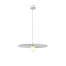 PENDANT LIGHT FIXTURES METAL FABRIC  G9 MAX 10W 480X1000mm WHITE ARTE ILLUMINA PIRUETTE 144-28511