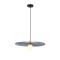 PENDANT LIGHT FIXTURES  METAL FABRIC G9 MAX 10W 480X1000mm BLACK ARTE ILLUMINA PIRUETTE 144-28512