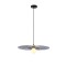 PENDANT LIGHT FIXTURES  METAL FABRIC G9 MAX 10W 480X1000mm GREY ARTE ILLUMINA PIRUETTE 144-28513