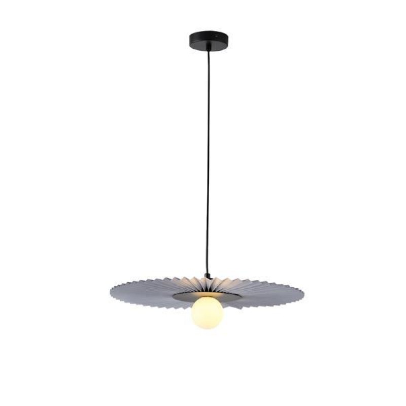 PENDANT LIGHT FIXTURES  METAL FABRIC G9 MAX 10W 480X1000mm GREY ARTE ILLUMINA PIRUETTE 144-28513