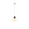 PENDANT LAMP G9 Max 7W 180Χ1290mm WHITE-GREEN  ARTE ILLUMINA AMETHYST 144-28525