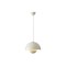 PENDANT LAMP METAL 1ΧE27 MAX 15W 300X1290mm  GLOSSY MILKY WHITE ARTE ILLUMINA JARDEN 144-28553