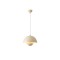 PENDANT LAMP METAL 1ΧE27 MAX 15W 300X1290mm GLOSSY CREAM ARTE ILLUMINA JARDEN 144-28554