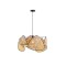 ПЕНДЕЛ RATTAN 1XE27 390X1270MM КАФЯВ - ЧЕРЕН