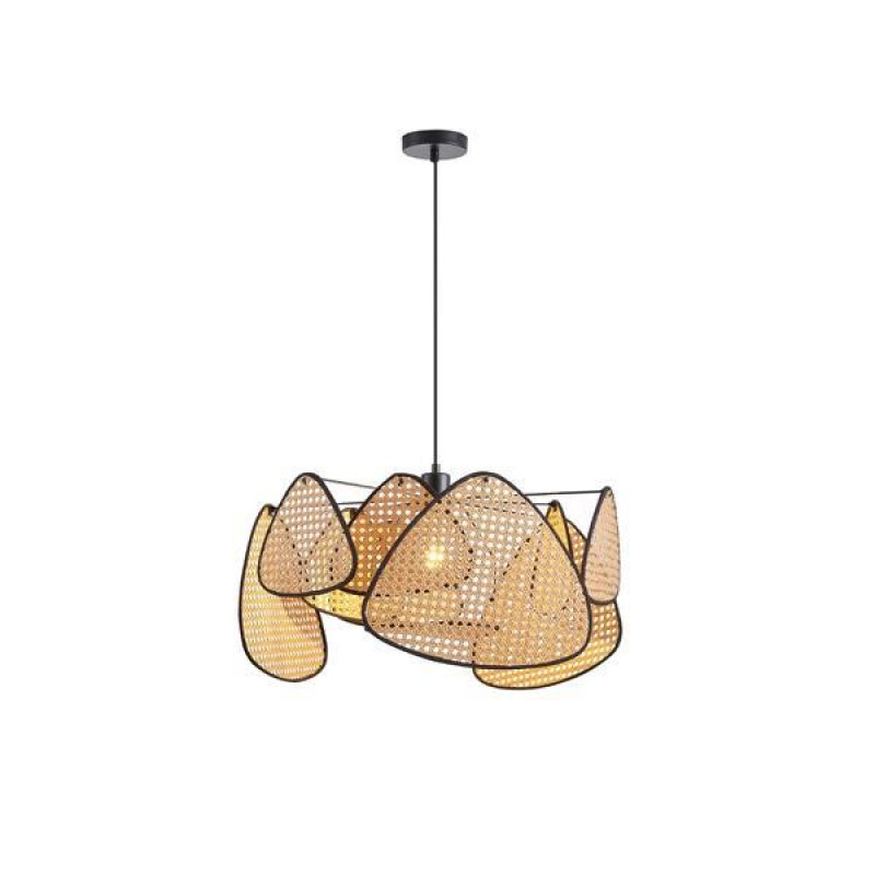 ПЕНДЕЛ RATTAN 1XE27 390X1270MM КАФЯВ - ЧЕРЕН ПЕНДЕЛ RATTAN 1XE27 390X1270MM КАФЯВ - ЧЕРЕН