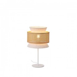 PENDANT LIGHTS FIXTURE FABRIC 1XE27 MAX 15W 260X460mm BEIGE MATT - WHITE ARTE ILLUMINA ISLA 144-33052 PENDANT LIGHTS FIXTURE FABRIC 1XE27 MAX 15W 260X460mm BEIGE MATT - WHITE ARTE ILLUMINA ISLA 144-33052