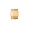 WALL LIGHT FIXTURE FABRIC 1XE27 MAX 15W 260X460mm  BEIGE MATT - WHITE ARTE ILLUMINA ISLA 144-33053