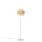 FLOOR LAMP FABRIC 1XE27 MAX 15W 350X1450mm BEIGE MATT - WHITE ARTE ILLUMINA ISLA 144-33054