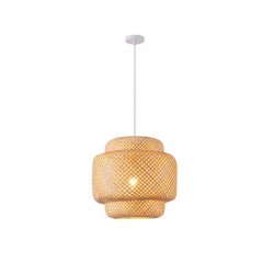 PENDANT LAMP BAMBOO 1XE27 MAX 15W 400X400X1280mm ARTE ILLUMINA CALYPSO 144-33085 PENDANT LAMP BAMBOO 1XE27 MAX 15W 400X400X1280mm ARTE ILLUMINA CALYPSO 144-33085