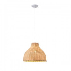 PENDANT LAMP BAMBOO 1X1XE27 MAX 15W 330Χ330X258mm ARTE ILLUMINA CALYPSO 144-33090 PENDANT LAMP BAMBOO 1X1XE27 MAX 15W 330Χ330X258mm ARTE ILLUMINA CALYPSO 144-33090