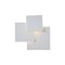 PENDANT LIGHT FIXTURES LED 16W 3000K 3000Κ 450X440mm ΑΣΠΡΟ ARTE ILLUMINA THALIA 144-58024