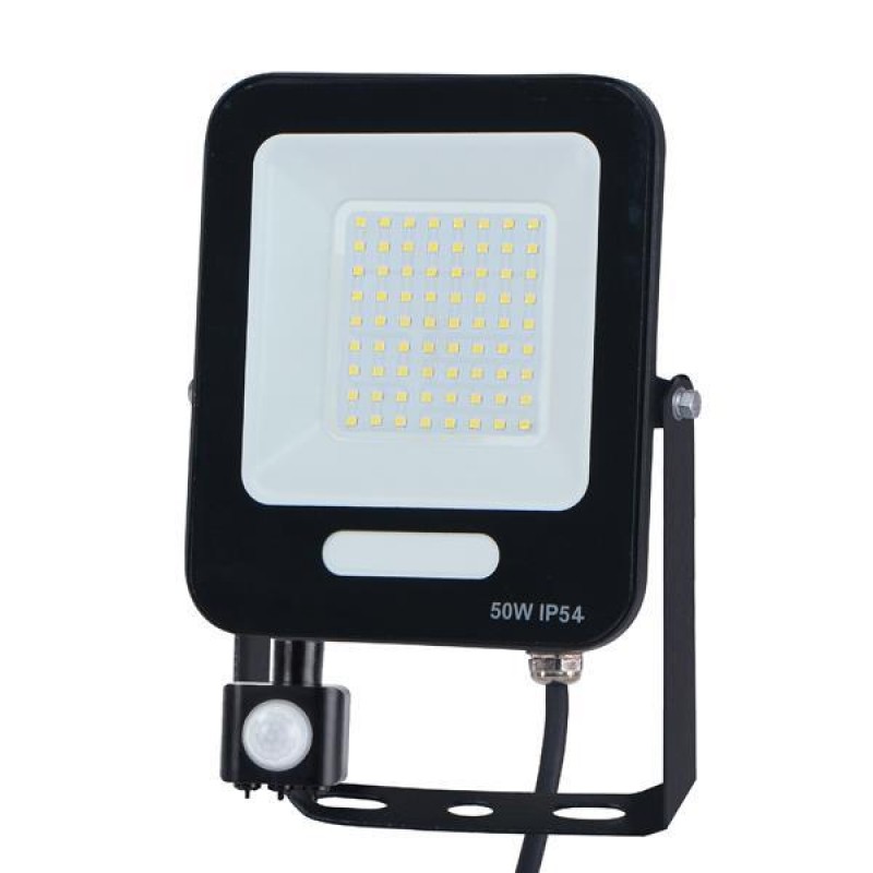 LED ПРОЖЕКТОР 50W С ДАТЧИК ЗА ДВИЖЕНИЕ IP54 LED ПРОЖЕКТОР 50W С ДАТЧИК ЗА ДВИЖЕНИЕ IP54