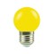 LED BULB GLOBE 1,8W E27 YELLOW 175-265V 147-77500