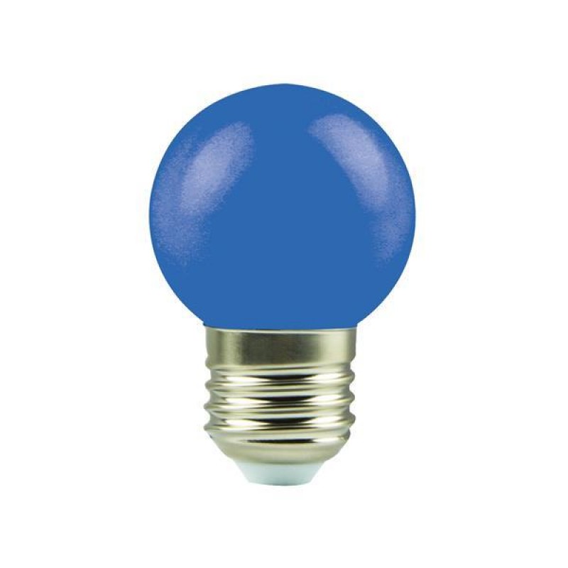LED BULB GLOBE 1,8W E27 BLUE 175-265V 147-77502