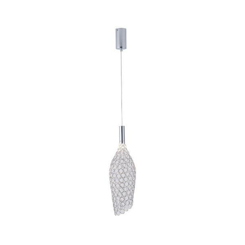 LIGHT FIXTURE STEEL CHROME LED 6,3W 3000k 648lm  146x1780m METAL CHROME ARTE ILLUMINA PERFORATO 144-15062