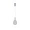 LIGHT FIXTURE STEEL OVAL CHROME LED 6,3W 3000K 648lm Φ140x1400mm METAL CHROME ARTE ILLUMINA PERFORATO 144-15064