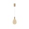 LIGHT FIXTURE STEEL OVAL GOLD 6,3W 3000K 648lm 140x1580mm METAL GOLD ARTE ILLUMINA PERFORATO 144-15065