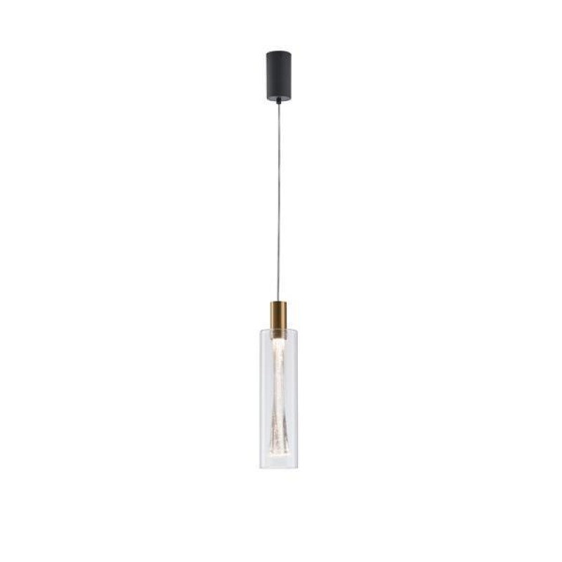 PENDANT LIGHT WITH GLASS 7,6W 3000K 780lm Φ90x1700mm ARTE ILLUMINA VIAL 144-15103