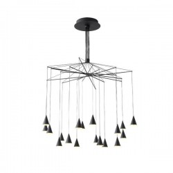ПЕНДЕЛ ARTE ILLUMINA CAMPANELLE 90W ЧЕРЕН
