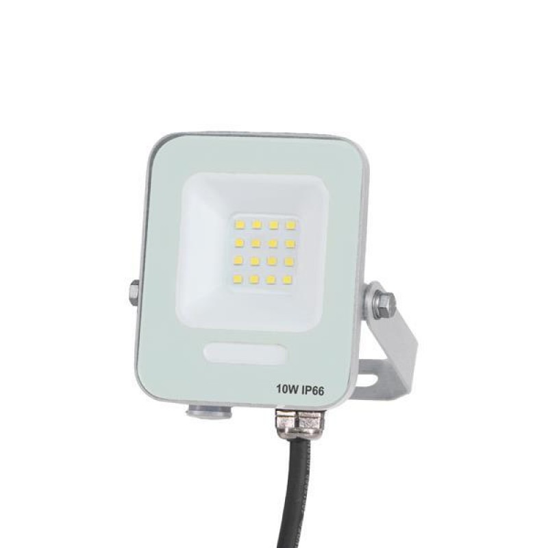 LED ПРОЖЕКТОР SMD 10W БЯЛ IP66 3000K PLUS LED ПРОЖЕКТОР SMD 10W БЯЛ IP66 3000K PLUS