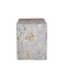 SIDE TABLE, MGO, GREY-GOLD, 42x42x51.5 cm 810-00006
