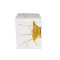 SIDE TABLE, MGO, WHITE-GOLD, 42x42x51.5 cm 810-00008