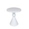 SIDE TABLE, METALIC, WHITE, 35x35x40cm 810-00033