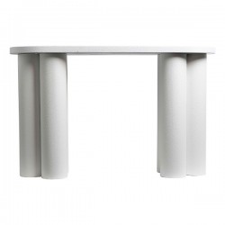 TABLE, WOOD, BLACK-WHITE, 120x40x75cm 810-00045