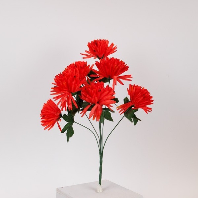 CHRYSANTHEMUM BOUQUET, ORANGE, 40cm 816-10004