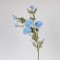 FLOWER/BRANCH, CHRYSANTHEMUM BALL, LIGHT BLUE, 77cm 816-20011
