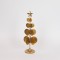 CHRISTMAS TREE, METALLIC, GOLD, 14.5x46.5cm 600-46606
