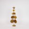 CHRISTMAS TREE, METALLIC, GOLD, 21x62cm 600-46607