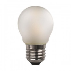 LED LAMP G45 CROSSED FILAMENT 4.5W E27 3000K 220-240V FROST 147-78264 LED LAMP G45 CROSSED FILAMENT 4.5W E27 3000K 220-240V FROST 147-78264