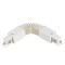 CONJUCTION RAIL 4 LINES SPIRAL ANGLE WHITE 145-59108