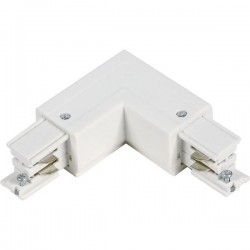 CONJUCTION RAIL INSIDE 4 LINES ANGLE 90⁰ WITH POWER SUPPLY WHITE 145-59115 CONJUCTION RAIL INSIDE 4 LINES ANGLE 90⁰ WITH POWER SUPPLY WHITE 145-59115