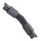 CONJUCTION RAIL 4 LINES SPIRAL ANGLE BLACK 145-59138