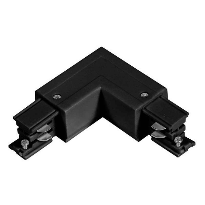 CONJUCTION RAIL INSIDE 4 LINES ANGLE 90⁰ WITH POWER SUPPLY BLACK 145-59145