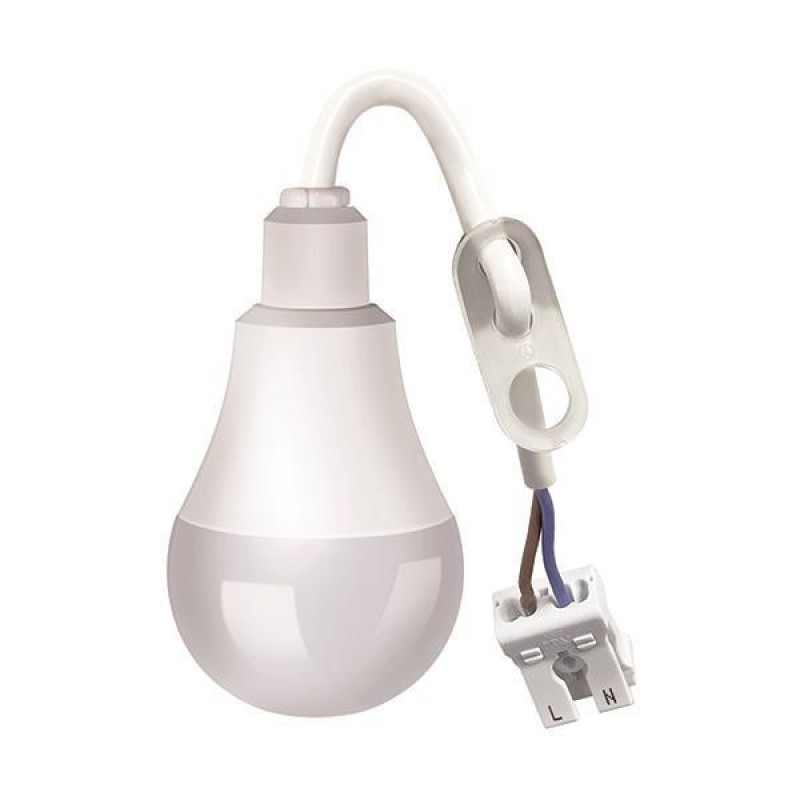 LED ЛАМПА 9W 1000LM 4000K 220-240V С КЛЕМЕН БЛОК