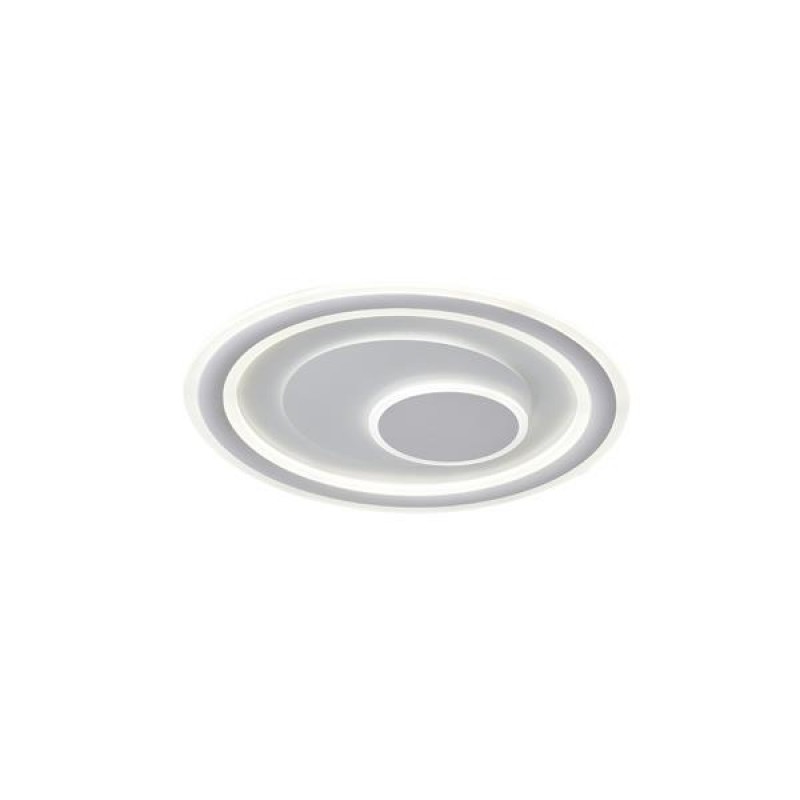 CEILING LIGHT FIXTURE LED 60W 3300Lm Φ50 3CCT 3000-4000-6500K 510Χ60mm WHITE ARTE ILLUMINA MOTIVO 144-51033