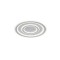 CEILING LIGHT FIXTURE LED 60W 3840Lm Φ50 3CCT 3000-4000-6500K 510x60mm WHITE ARTE ILLUMINA MOTIVO 144-51034