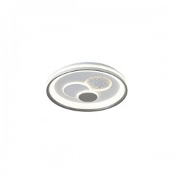 CEILING LIGHT FIXTURE LED 60W 4020Lm Φ50 3CCT 3000-4000-6500K  510x75mm WHITE MOON ARTE ILLUMINA ALEGRE 144-51042