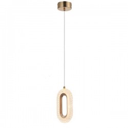 ВИСЯЩА ЛАМПА LED 9W 3000K 780LM 120X1250MM АЛУМИНИЙ РОЗЕ ГОЛД ARTE ILLUMINA KRIKO