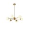 PENDANT LIGHT FIXTURES  6XΕ27 720X730mm WHITE ARTE ILLUMINA ORBA 144-20020