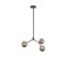 PENDANT LIGHTING FIXTURE 3 LIGHTS  3ΧG9  Max 15W 560Χ900mm BLACK & GREY ARTE ILLUMINA GALILEA 144-23015