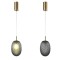 GLASS PENDANT LIGHT FIXTURES 1XE14 MAX 25W 150X230mm ARTE ILLUMINA CANDY 144-24102