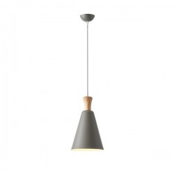 PENDANT LIGHT FIXTURE METAL 1XΕ27 MAX 15W 200X1380mm GREY ARTE ILLUMINA SIMPLO 144-24129 PENDANT LIGHT FIXTURE METAL 1XΕ27 MAX 15W 200X1380mm GREY ARTE ILLUMINA SIMPLO 144-24129