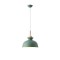 PENDANT  LIGHT FIXTURE METALE27 MAX 15W 280X1234mm GREEN& WHITE ARTE ILLUMINA SIMPLO 144-24136