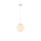PENDANT  LIGHT FIXTURES 1XΕ27 MAX 15W 200X1270mm METAL WHITE ARTE ILLUMINA SELINI 144-24140