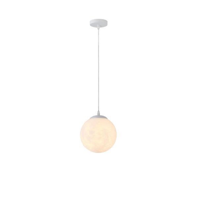 PENDANT  LIGHT FIXTURES 1XΕ27 MAX 15W 200X1270mm METAL WHITE ARTE ILLUMINA SELINI 144-24140