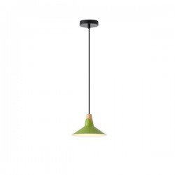 PENDANT LIGHT FIXTURES 1ΧE27 MAX 15W 180X1140mm GREEN ARTE ILLUMINA CHROMA 144-24146